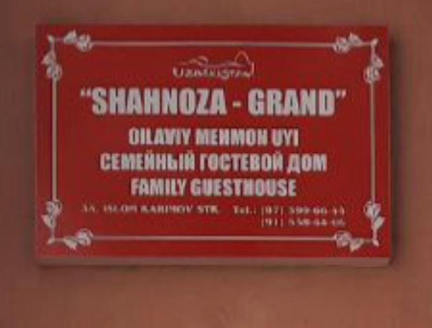 Shahnoza Grand Hotel Samarcanda Exterior foto